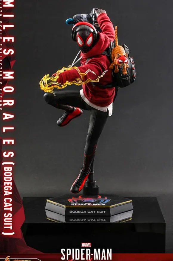 1/6 Video Game Masterpiece - Fully Poseable Figure: Marvel's Spider-Man: Miles Morales - Spider-Man (Miles Morales / Bodega Cat Suit Version)