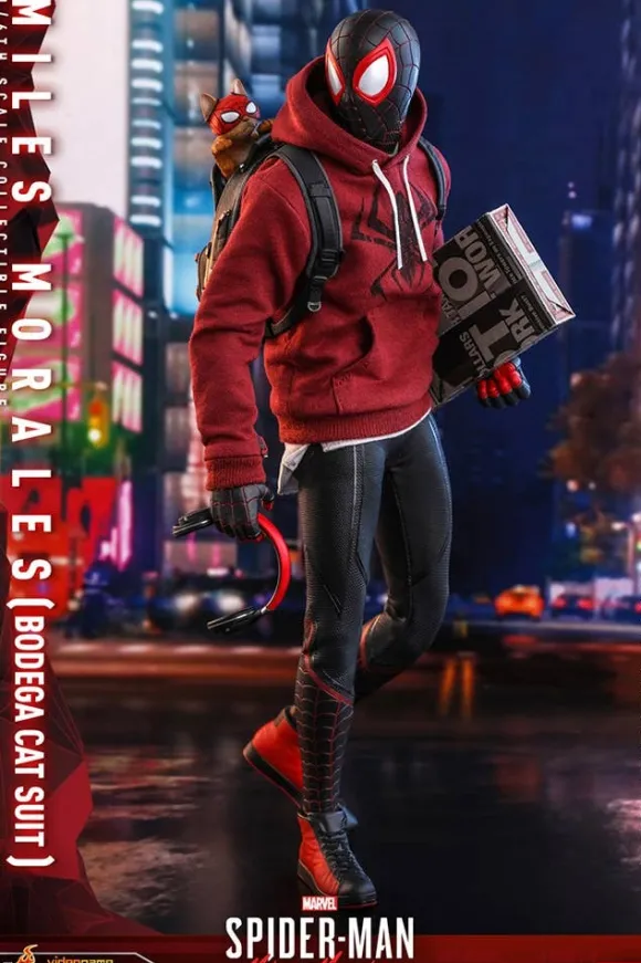 1/6 Video Game Masterpiece - Fully Poseable Figure: Marvel's Spider-Man: Miles Morales - Spider-Man (Miles Morales / Bodega Cat Suit Version)