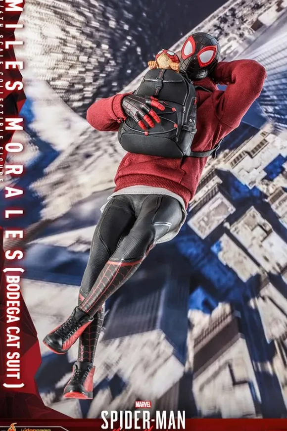 1/6 Video Game Masterpiece - Fully Poseable Figure: Marvel's Spider-Man: Miles Morales - Spider-Man (Miles Morales / Bodega Cat Suit Version)