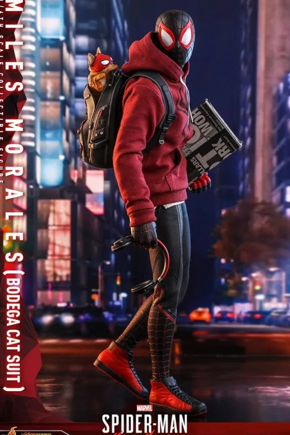 1/6 Video Game Masterpiece - Fully Poseable Figure: Marvel's Spider-Man: Miles Morales - Spider-Man (Miles Morales / Bodega Cat Suit Version)