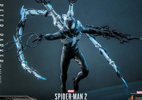 1/6 Video Game Masterpiece - Fully Poseable Figure: Marvel's Spider-Man 2 - Peter Parker (Black Suit)