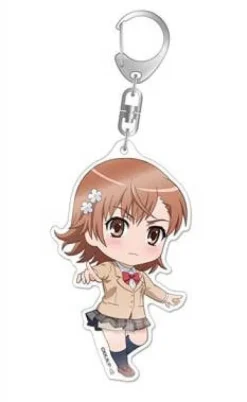 A Certain Magical Index III: Nendoroid Plus Big Acrylic Keychain Mikoto Misaka