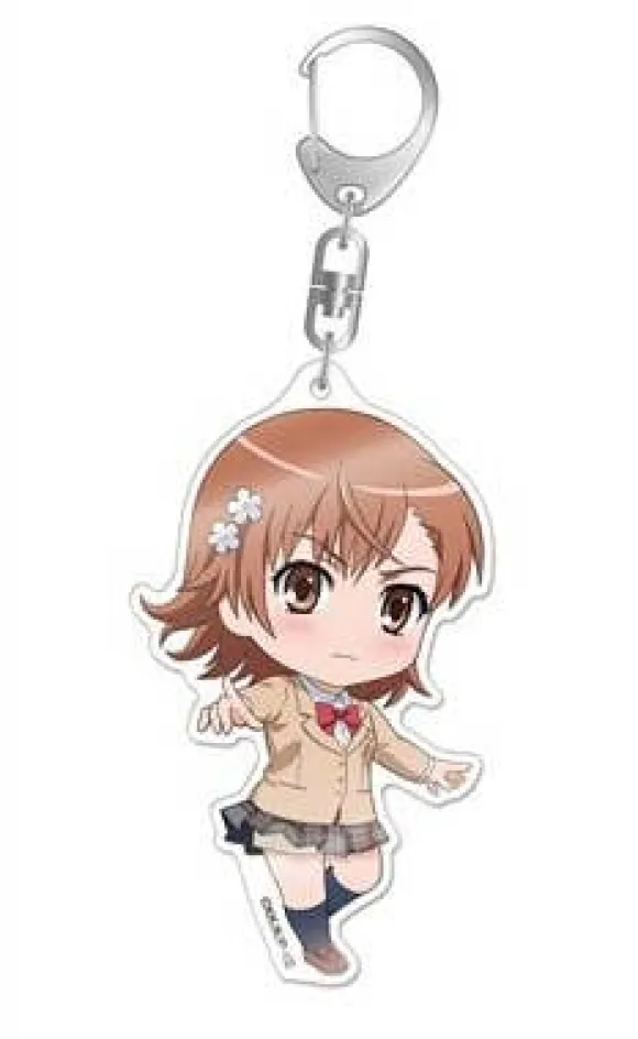 A Certain Magical Index III: Nendoroid Plus Big Acrylic Keychain Mikoto Misaka