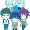 A3! Nendoroid Plus Unit Rubber Charm Strap Winter Troupe