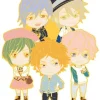 A3! Nendoroid Plus Unit Rubber Charm Strap Summer Troupe