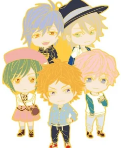 A3! Nendoroid Plus Unit Rubber Charm Strap Summer Troupe