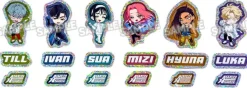 ALIEN STAGE Nendoroid Plus Holographic Sticker Set Sua
