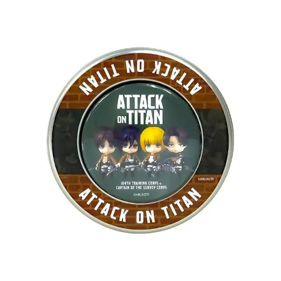 Attack on Titan Nendoroid Plus Flake Sticker Tin