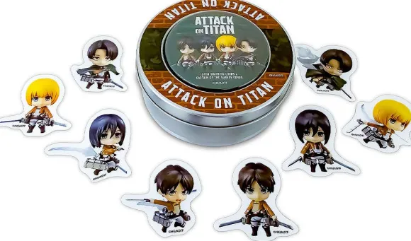 Attack on Titan Nendoroid Plus Flake Sticker Tin
