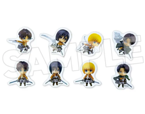 Attack on Titan Nendoroid Plus Flake Sticker Tin