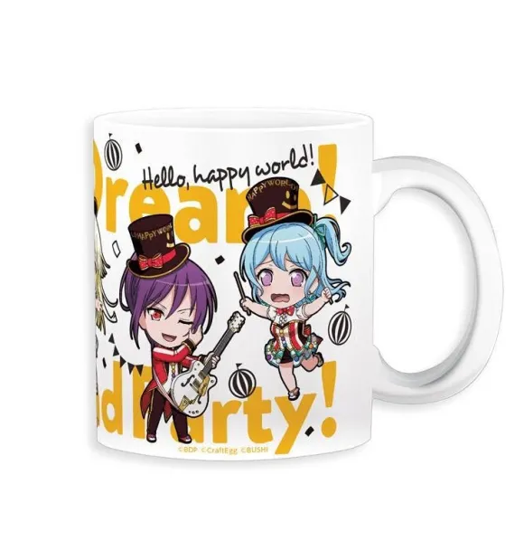 BanG Dream! Girls Band Party!: Nendoroid Plus Mug Hello, Happy World!