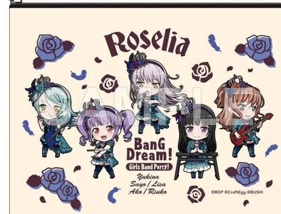 BanG Dream! Girls Band Party!: Nendoroid Plus Cotton Pouch Roselia