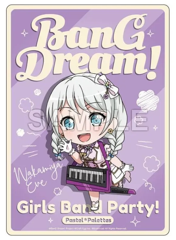 BanG Dream! Girls Band Party!: Nendoroid Plus Mouse Pad Eve Wakamiya
