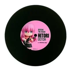 Bocchi the Rock! Nendoroid Plus Record Coaster Hitori Gotoh