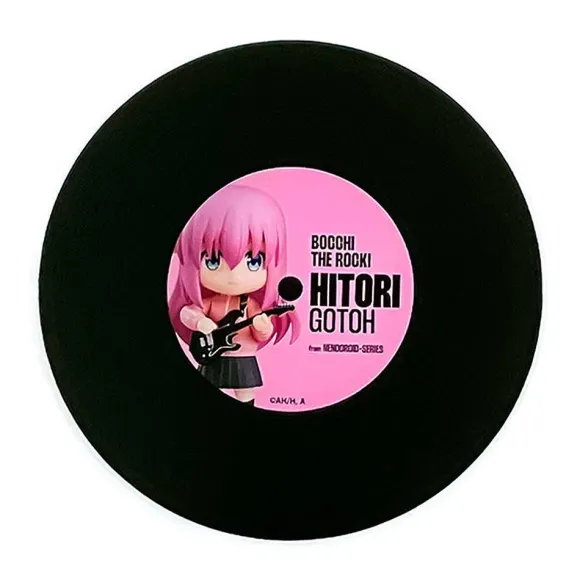 Bocchi the Rock! Nendoroid Plus Record Coaster Hitori Gotoh