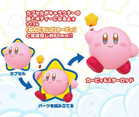 Corocoroid Kirby Collectible Figures: 1Box (6pcs) (Reissue)