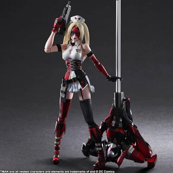 DC Comics Variant Play Arts Kai Designed By Tetsuya Nomura Harley Quinn