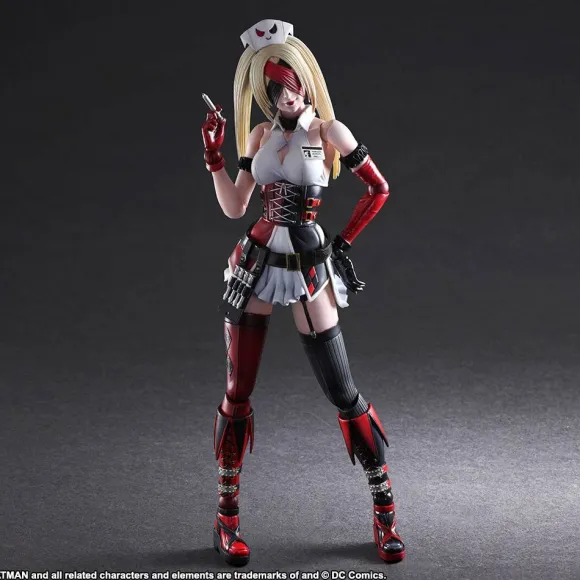 DC Comics Variant Play Arts Kai Designed By Tetsuya Nomura Harley Quinn