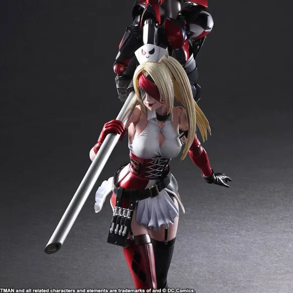DC Comics Variant Play Arts Kai Designed By Tetsuya Nomura Harley Quinn