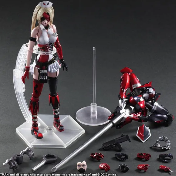 DC Comics Variant Play Arts Kai Designed By Tetsuya Nomura Harley Quinn