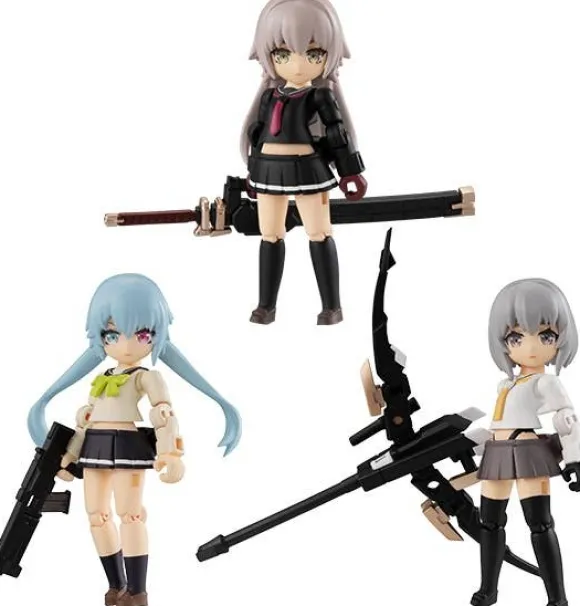 Desktop Army Heavily Armed High School Girls 1st Squad: 1Box (3pcs)
