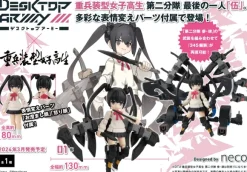 Desktop Army Heavily Armed High School Girls 2nd Squad 5 (Go)