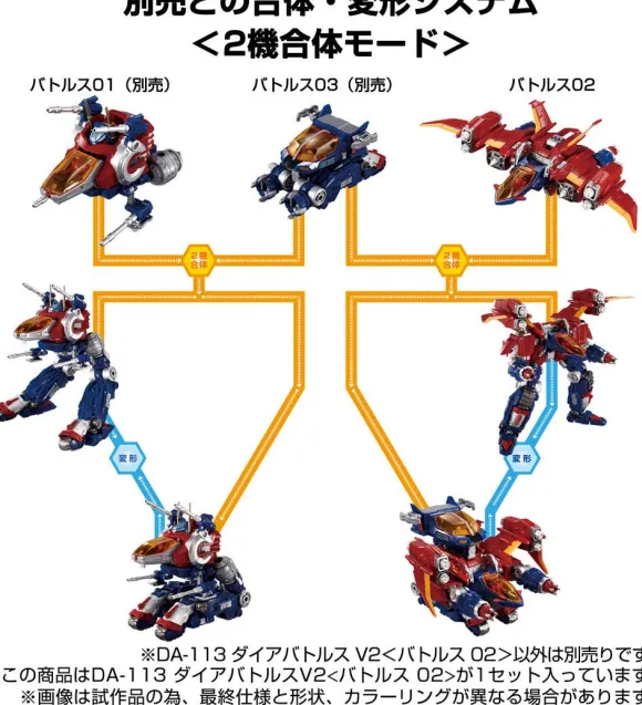 Diaclone DA-113 Dia-Battles V2 (Battles 02)