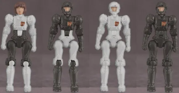 Diaclone DA-41 Female Member Set