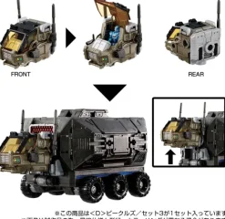 Diaclone D Vehicles / Set 3
