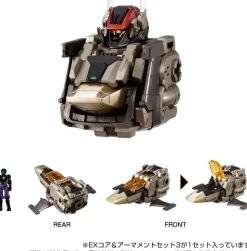Diaclone EX Core & Armament Set 3