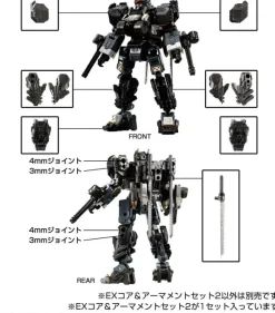 Diaclone EX Core & Armament Set 2