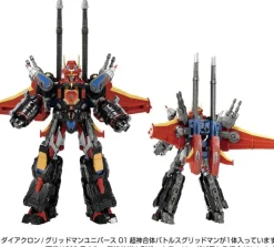 Diaclone / Gridman Universe 01 Super God Combined Battles Gridman