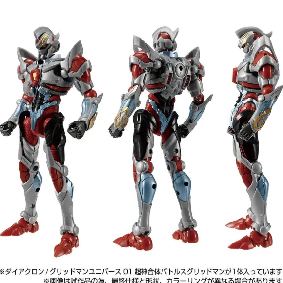 Diaclone / Gridman Universe 01 Super God Combined Battles Gridman
