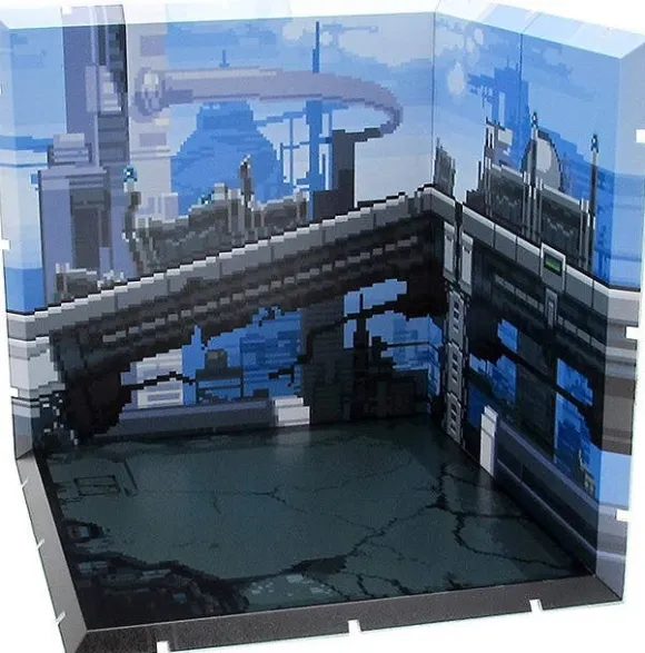 Dioramansion 150: Future Town (Pixel Art)
