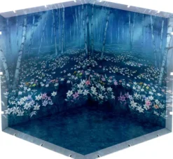 Dioramansion 150 White Birch & Lilies