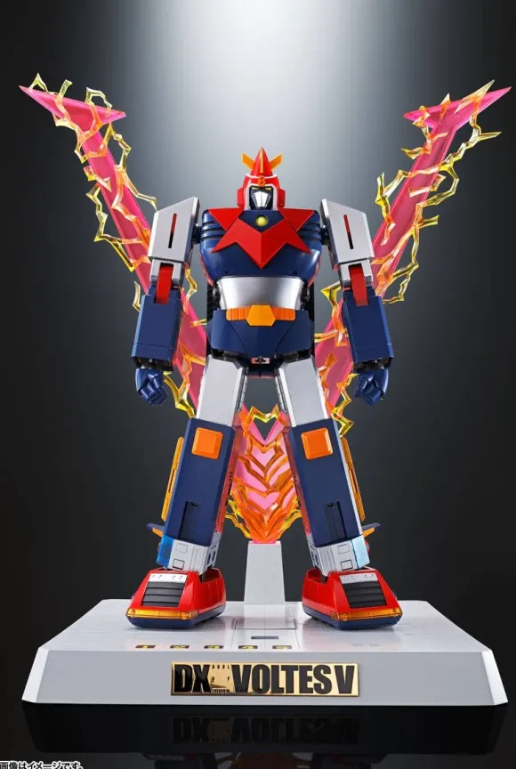 Dx Chogokin Damashii Volt In Box Chodenji Machine Voltes V