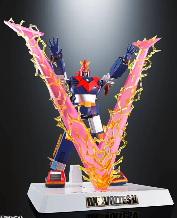 Dx Chogokin Damashii Volt In Box Chodenji Machine Voltes V