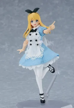 figma Female Body (Alice) with Dress + Apron Outfit
