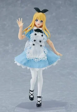 figma Female Body (Alice) with Dress + Apron Outfit