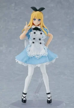 figma Female Body (Alice) with Dress + Apron Outfit