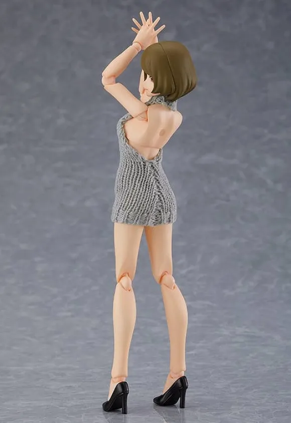 figma Female Body (Chiaki) with Backless Sweater Outfit