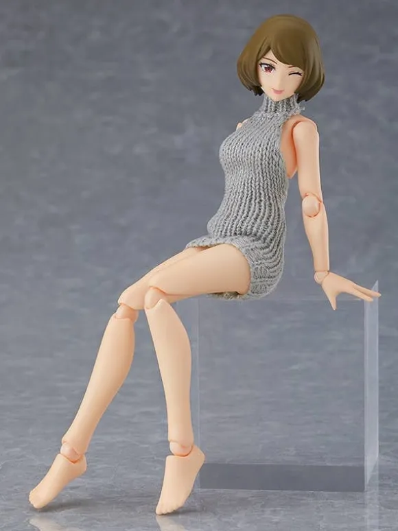 figma Female Body (Chiaki) with Backless Sweater Outfit