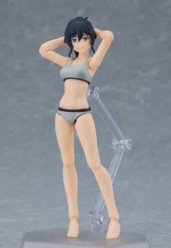 figma Female Body (Makoto) with Tracksuit + Tracksuit Skirt Outfit