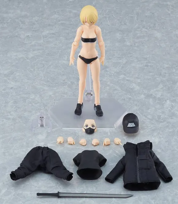 figma Female Body (Yuki) with Techwear Outfit
