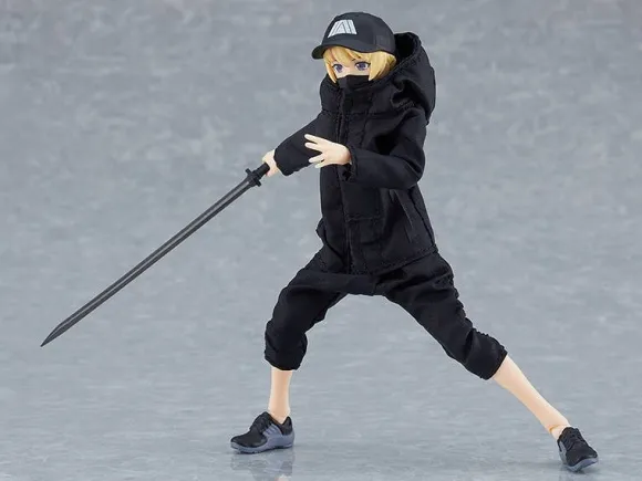 figma Female Body (Yuki) with Techwear Outfit