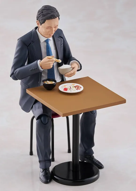 figma Goro Inogashira: Yutaka Matsushige ver. Renewal Edition - Nostalgic Teishoku Restaurant Set (Solitary Gourmet)