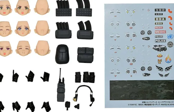 figma PLUS Armed JK Variant Loadout Set 3, Code: URBEX (Little Armory)