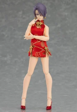 figma Styles Mini Skirt Chinese Dress Outfit