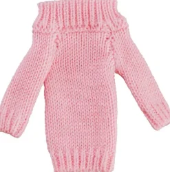 figma Styles Off-the-Shoulder Sweater Dress (Pink Beige)