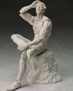 figma The Thinker: Plaster ver. (The Table Museum) (Reissue)